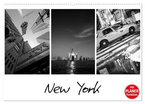 New York (Wandkalender 2026 DIN A2 quer), CALVENDO Monatskalender
