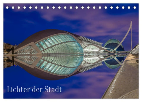 Lichter der Stadt (Tischkalender 2027 DIN A5 quer), CALVENDO Monatskalender