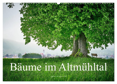 Bäume im Altmühltal (Wandkalender 2026 DIN A2 quer), CALVENDO Monatskalender
