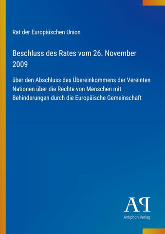 Beschluss des Rates vom 26. November 2009