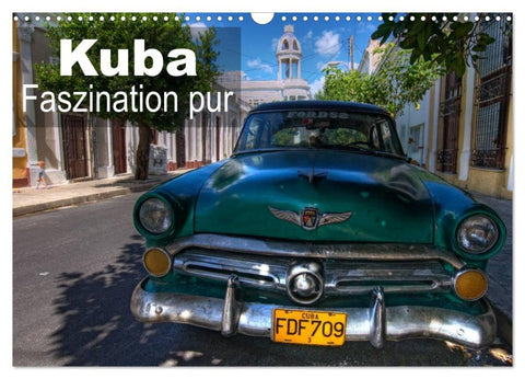 Kuba - Faszination pur (Wandkalender 2026 DIN A3 quer), CALVENDO Monatskalender