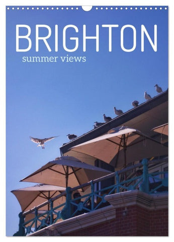 Brighton Summer Views (Wall Calendar 2027 DIN A3 portrait), CALVENDO 12 Month Wall Calendar