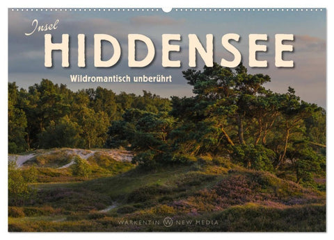 Insel Hiddensee - Wildromantisch unberührt (Wandkalender 2027 DIN A2 quer), CALVENDO Monatskalender