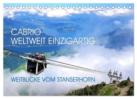 CABRIO, WELTWEIT EINZIGARTIG (Tischkalender 2027 DIN A5 quer), CALVENDO Monatskalender