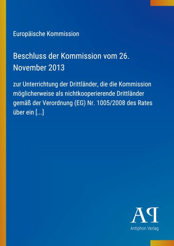 Beschluss der Kommission vom 26. November 2013