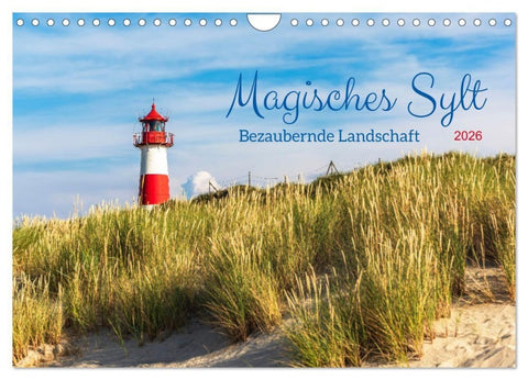 Magisches Sylt. Bezaubernde Landschaft (Wandkalender 2026 DIN A4 quer), CALVENDO Monatskalender