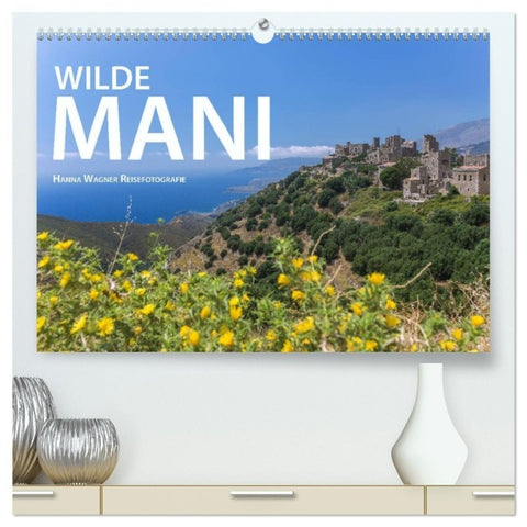 WIlde Mani (hochwertiger Premium Wandkalender 2027 DIN A2 quer), Kunstdruck in Hochglanz