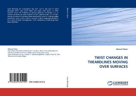 TWIST CHANGES IN THEARDLINES MOVING OVER SURFACES