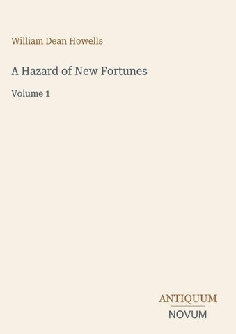 A Hazard of New Fortunes