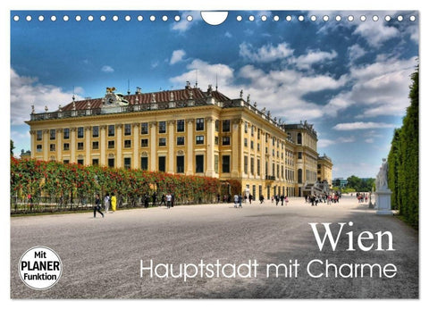 Wien - Haupstadt mit Charme (Wandkalender 2027 DIN A4 quer), CALVENDO Monatskalender