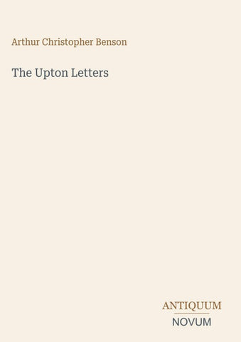 The Upton Letters