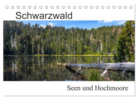 Schwarzwald, Seen und Hochmoore (Tischkalender 2027 DIN A5 quer), CALVENDO Monatskalender