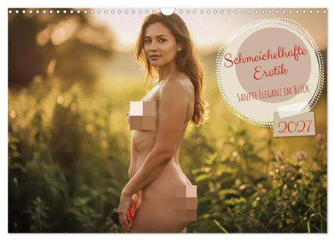 Schmeichelhafte Erotik (Wandkalender 2027 DIN A3 quer), CALVENDO Monatskalender