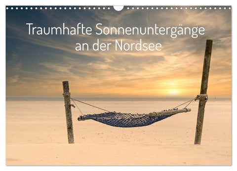 Traumhafte Sonnenuntergänge an der Nordsee (Wandkalender 2027 DIN A3 quer), CALVENDO Monatskalender