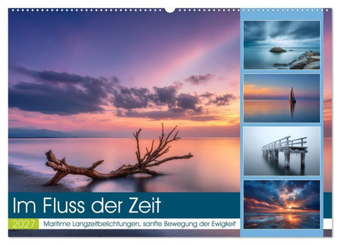 Im Fluss der Zeit (Wandkalender 2027 DIN A2 quer), CALVENDO Monatskalender
