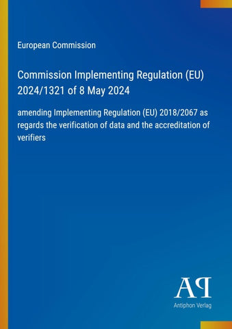 Commission Implementing Regulation (EU) 2024/1321 of 8 May 2024