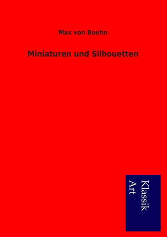 Miniaturen und Silhouetten