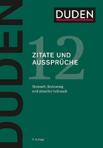 Duden – Zitate und Aussprüche