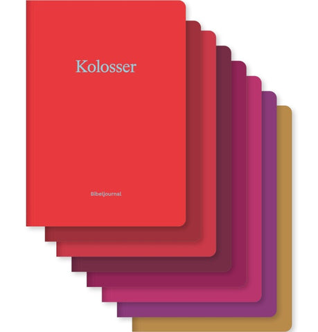 Bibeljournale – Paket (Kolosser – Offenbarung)