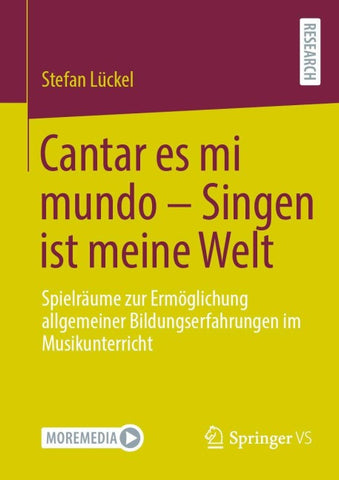 Cantar es mi mundo - Singen ist meine Welt