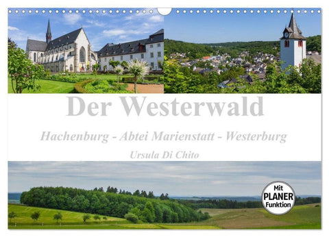 Der Westerwald (Wandkalender 2027 DIN A3 quer), CALVENDO Monatskalender