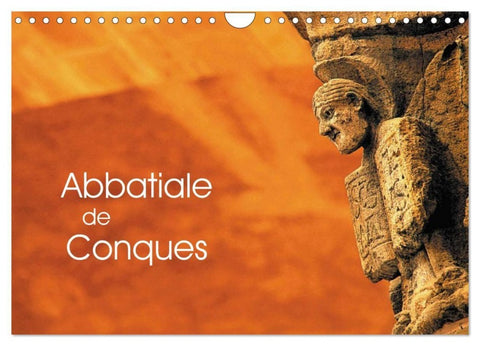Abbatiale de Conques (Calendrier mural 2027 DIN A4 vertical), CALVENDO calendrier mensuel