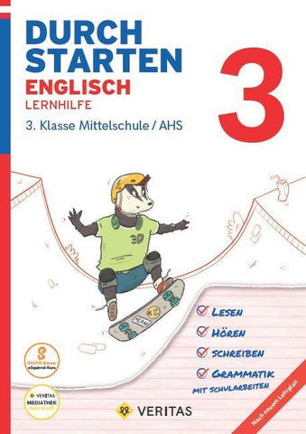 Durchstarten Englisch 3. Klasse Mittelschule/AHS Lernhilfe (mit Audio-CD)
