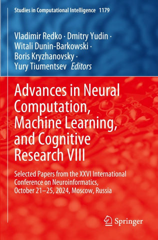 Advances in Neural Computation, Machine Learning, and Cognitive Research VIII