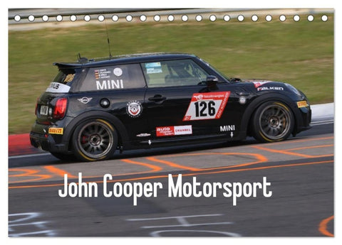 John Cooper Motorsport (Tischkalender 2027 DIN A5 quer), CALVENDO Monatskalender