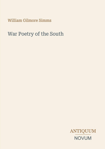 War Poetry of the South