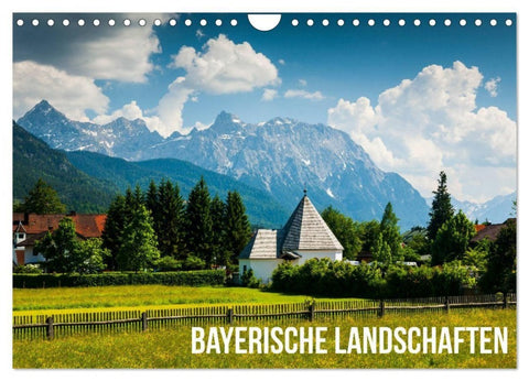 Bayerische Landschaften (Wandkalender 2027 DIN A4 quer), CALVENDO Monatskalender