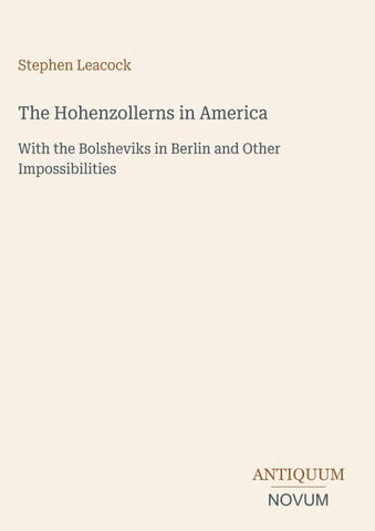 The Hohenzollerns in America
