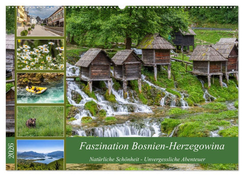 Faszination Bosnien-Herzegowina (Wandkalender 2026 DIN A2 quer), CALVENDO Monatskalender