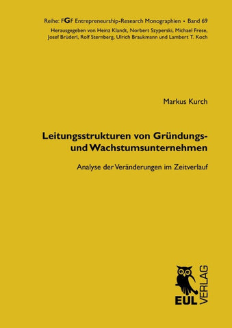 Leitungsstrukturen von Gründungs- und Wachstumsunternehmen
