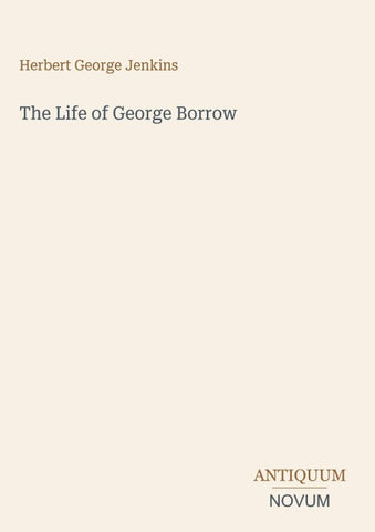 The Life of George Borrow