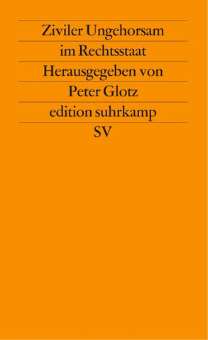 Ziviler Ungehorsam im Rechtsstaat
