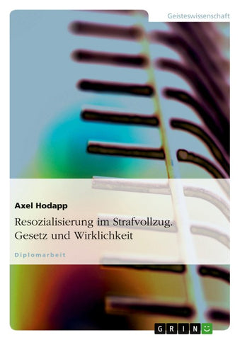 Resozialisierung im Strafvollzug. Gesetz und Wirklichkeit