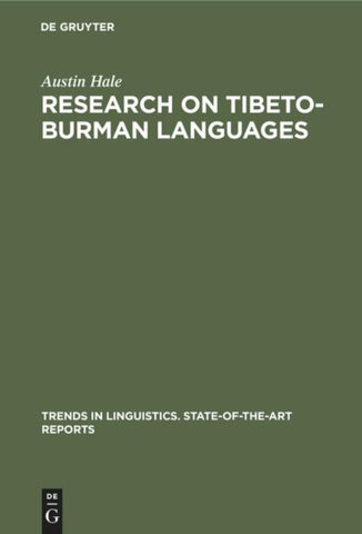 Research on Tibeto-Burman Languages