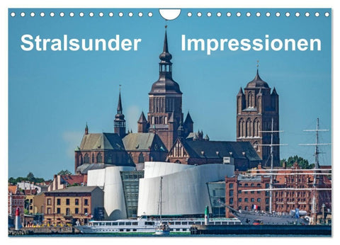 Stralsunder Impressionen (Wandkalender 2027 DIN A4 quer), CALVENDO Monatskalender