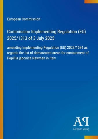 Commission Implementing Regulation (EU) 2025/1313 of 3 July 2025