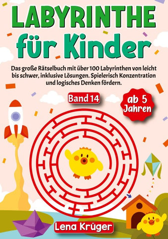 Labyrinthe für Kinder ab 5 Jahren - Band 14