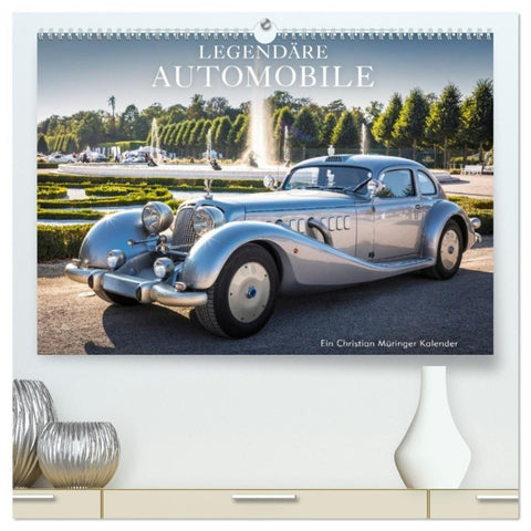 Legendäre Automobile (hochwertiger Premium Wandkalender 2027 DIN A2 quer), Kunstdruck in Hochglanz