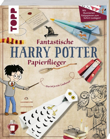 Fantastische Papierflieger für Potter-Fans