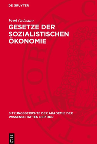 Gesetze der sozialistischen Ökonomie