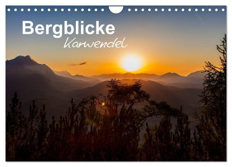 Bergblicke - Karwendel (Wandkalender 2027 DIN A4 quer), CALVENDO Monatskalender
