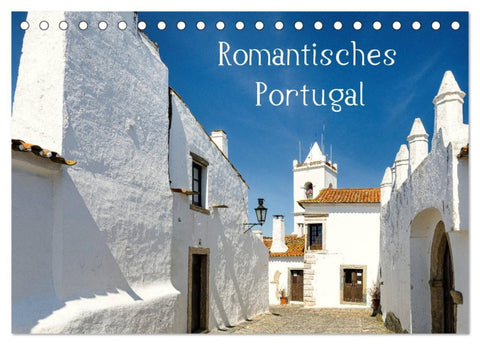 Romantisches Portugal (Tischkalender 2026 DIN A5 quer), CALVENDO Monatskalender
