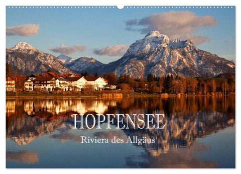 Hopfensee - Riviera des Allgäus (Wandkalender 2026 DIN A2 quer), CALVENDO Monatskalender
