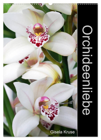 Orchideenliebe (Wandkalender 2027 DIN A2 hoch), CALVENDO Monatskalender