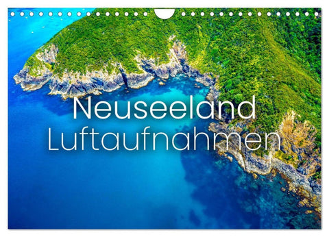 Neuseeland Luftaufnahmen (Wandkalender 2026 DIN A4 quer), CALVENDO Monatskalender