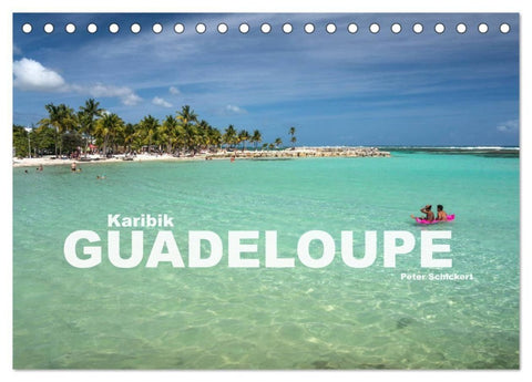 Karibik - Guadeloupe (Tischkalender 2027 DIN A5 quer), CALVENDO Monatskalender